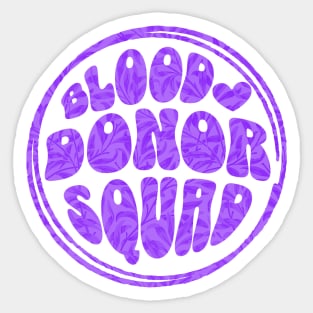 blood donor Sticker
